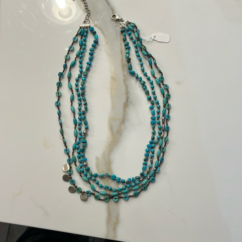 Silpada turquoise necklace